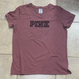 dark pink “pink” short sleeve